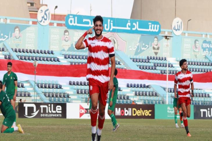 حسام أشرف مهاجم بلدية المحلة